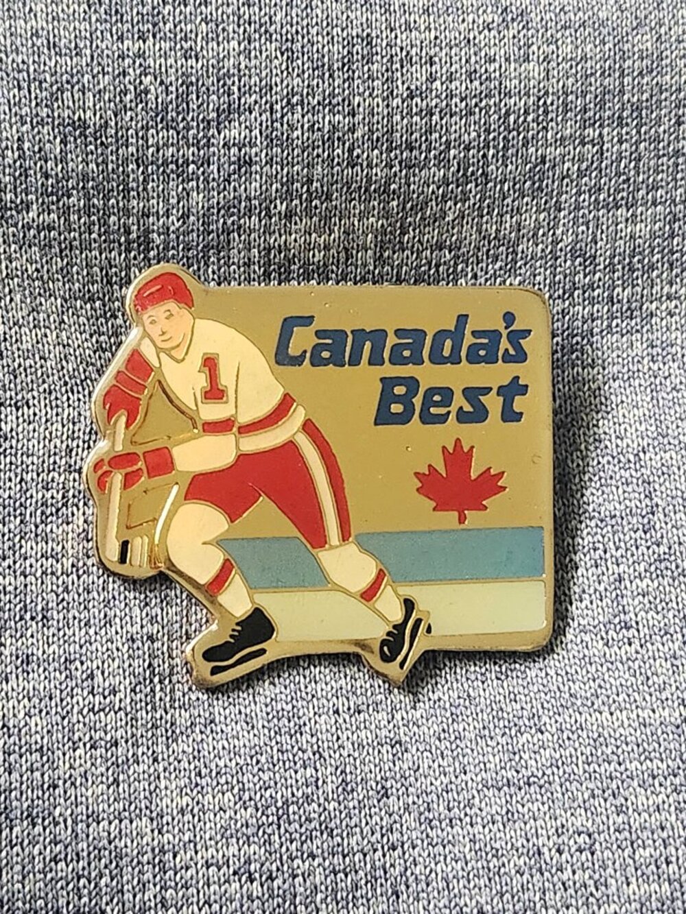 Canada’s Best Hockey Pin – Skater Graphic – Collectible